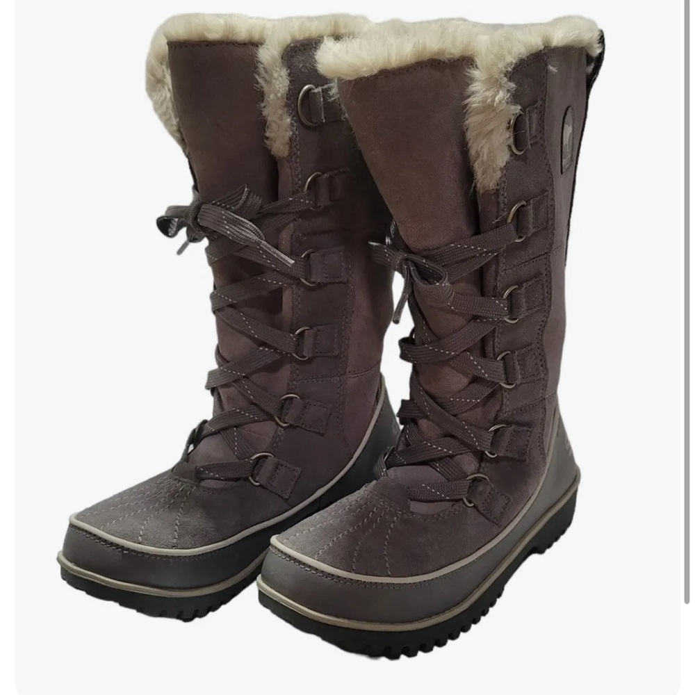 Sorel Tivoli High II Women Size 7 Brown Waterproof  Boots NL2093-052